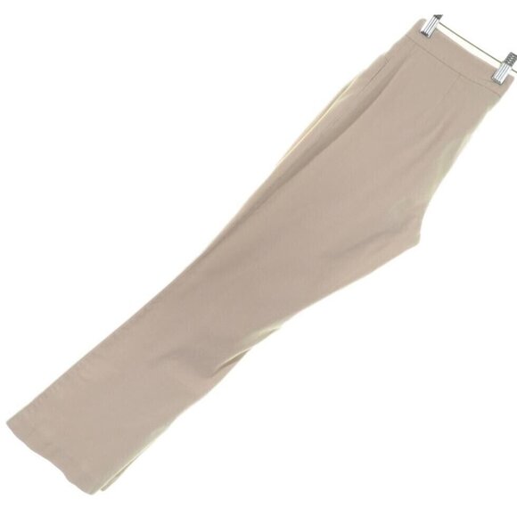 Jones New York Womens Pants Size 2 Petite Khaki Flare Leg Stretchy 28 x 29 - Picture 3 of 7
